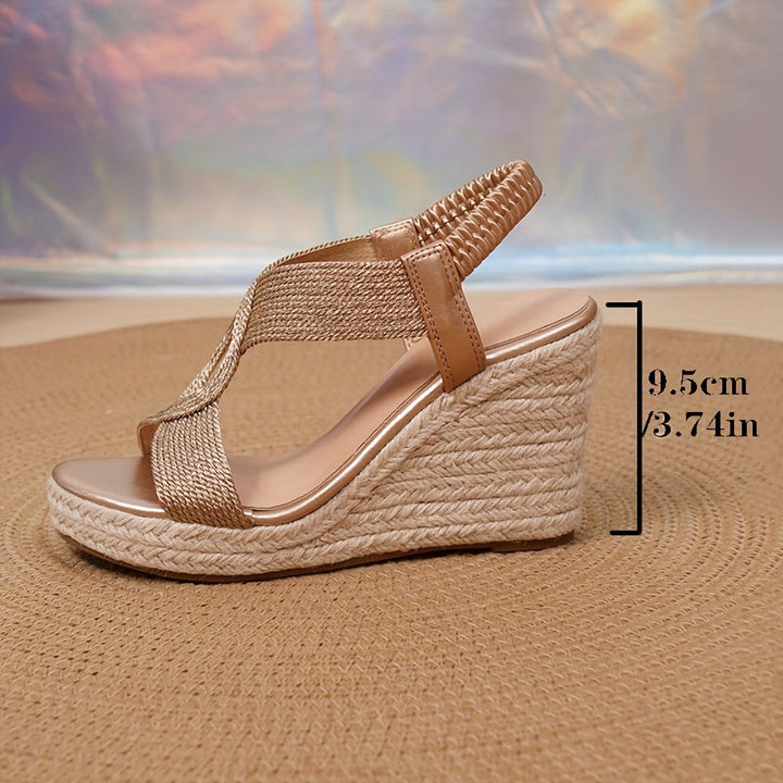 Noelle™ | Open-Toe Knitted Heels