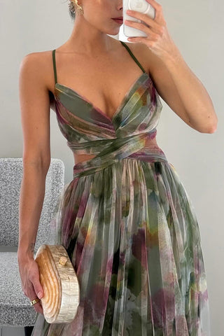 MADELINE™ | Floral Maxi Dress for Effortless Elegance