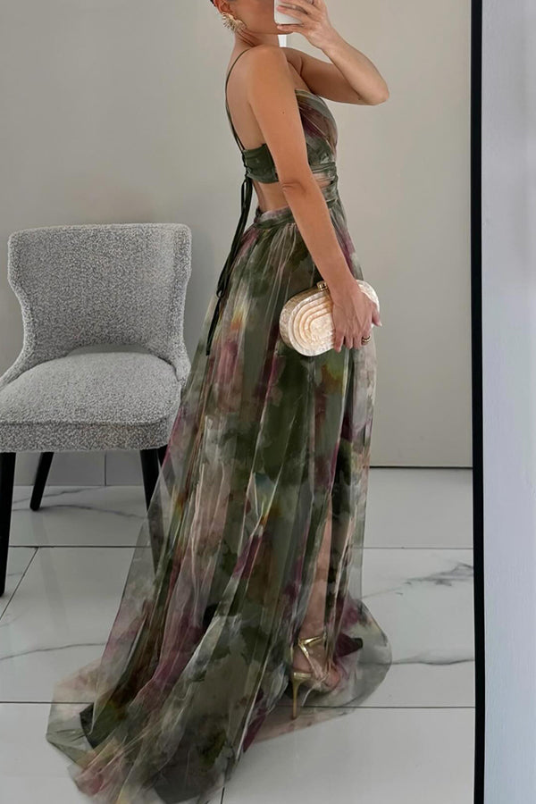 MADELINE™ | Floral Maxi Dress for Effortless Elegance