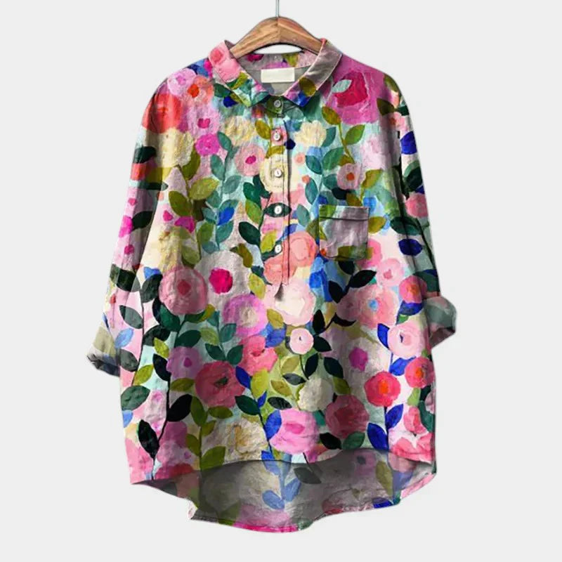 TALLIE™ - Relaxed Printed Blouse