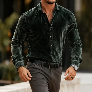 Oscar | Velvet Shirt