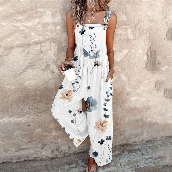 VALERIA | Comfortable Printed Jumpsuit