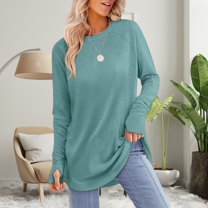 STELLAN™ - Casual Long-Sleeve Thumb Hole Top