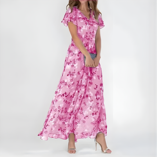 FLEUR | A stylish dress with a slimming effect