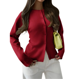 RAIKA™ - Contemporary Long-Sleeve Cardigan