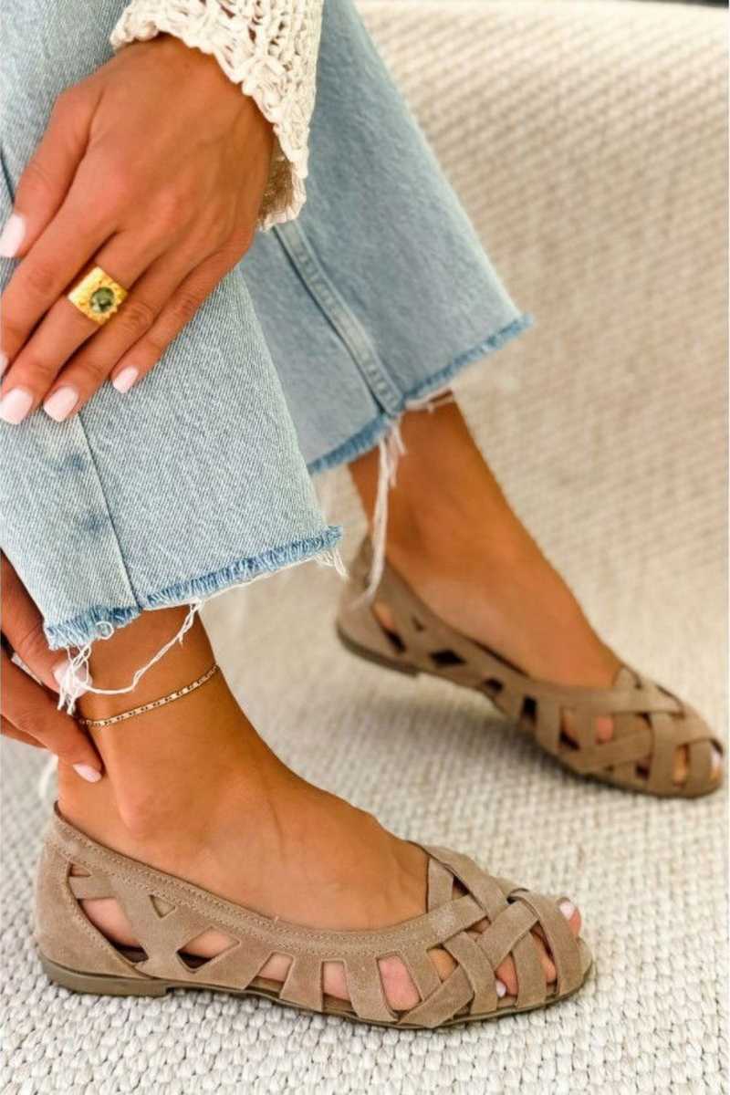 Venezia™ | Colourful Braided Flat Sandals