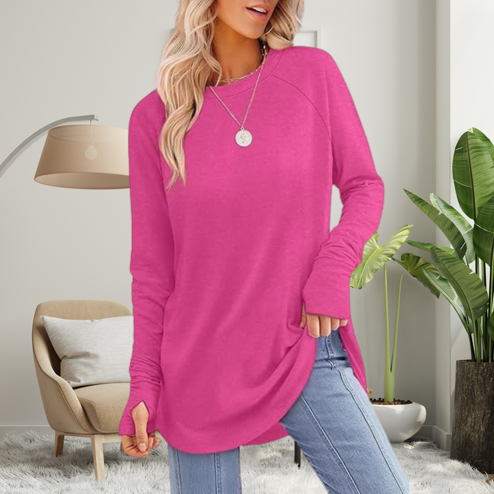 STELLAN™ - Casual Long-Sleeve Thumb Hole Top