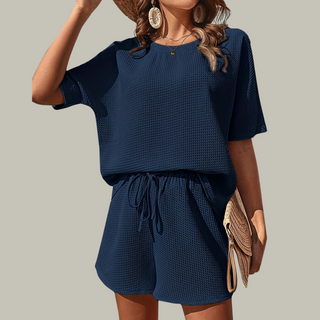 NIEVES™ - Casual Plus Size Summer Lounge Set