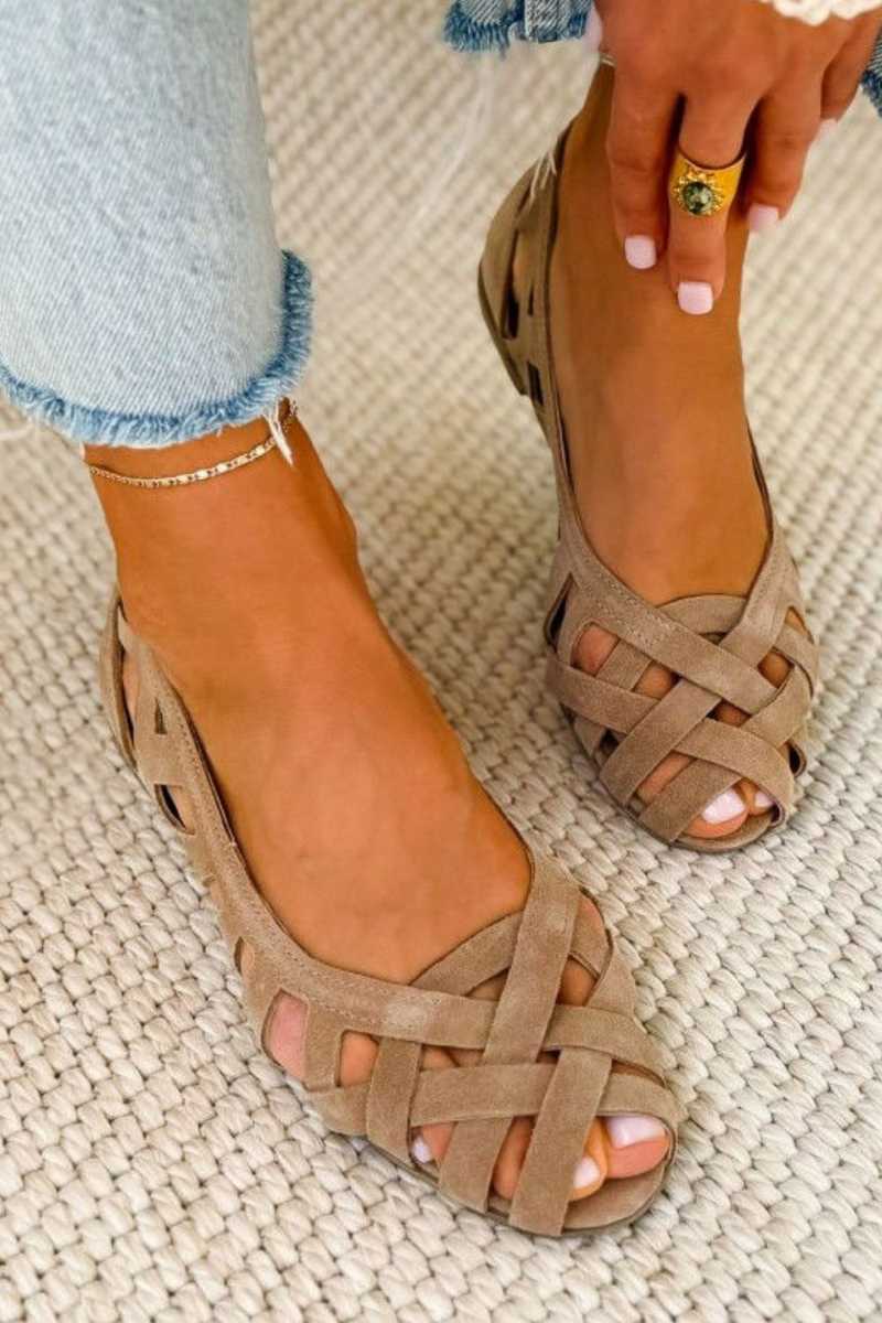 Venezia™ | Colourful Braided Flat Sandals