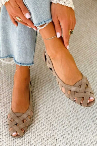 Venezia™ | Colourful Braided Flat Sandals