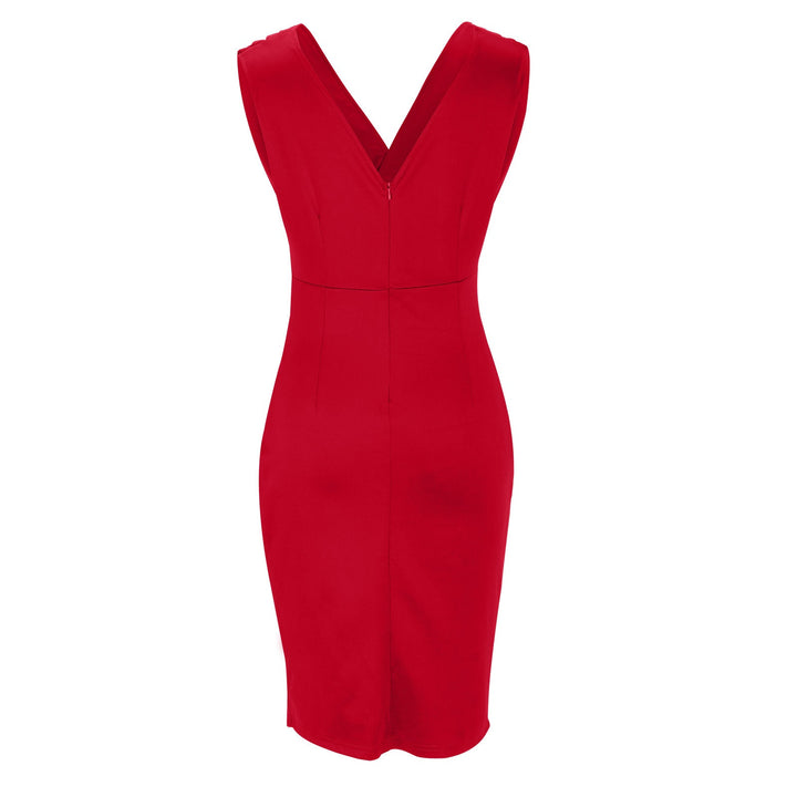 ADRIENNE | Elegant Draped Dress with Sculpting Silhouette