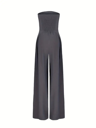 Seravielle | Elegant Wide-leg Jumpsuit
