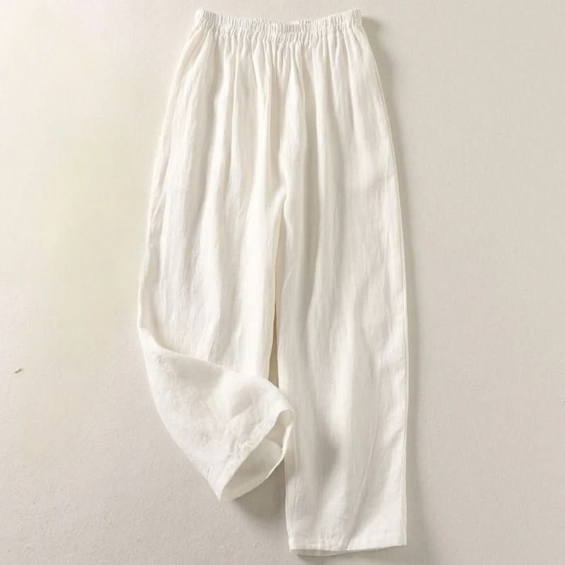 Sophia | Flowing Cotton-Linen Pants