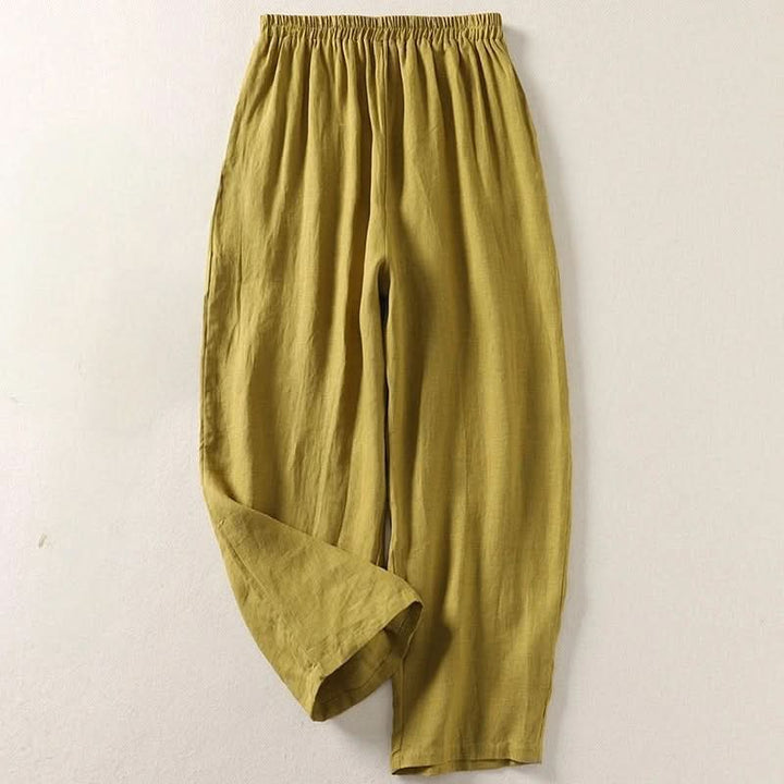Sophia | Flowing Cotton-Linen Pants