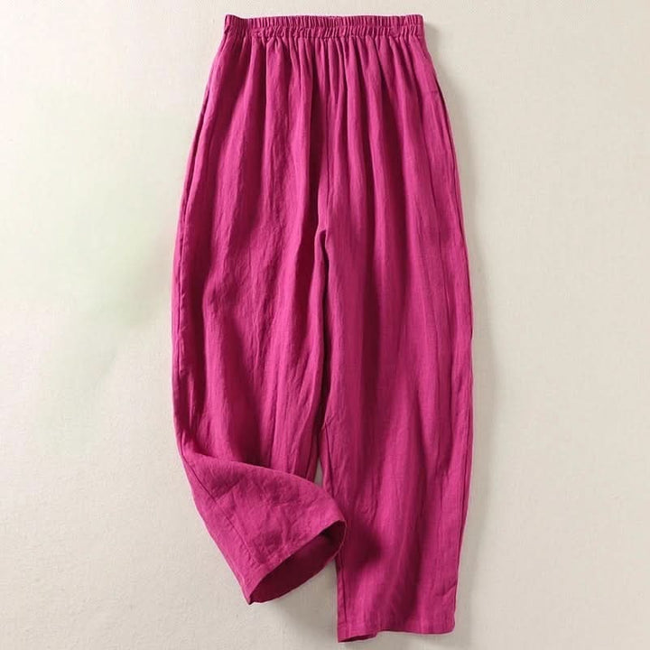 Sophia | Flowing Cotton-Linen Pants