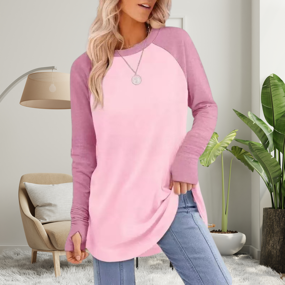 STELLAN™ - Casual Long-Sleeve Thumb Hole Top