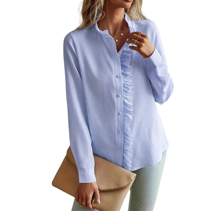 CRIZA™ - Effortless Button Front Blouse