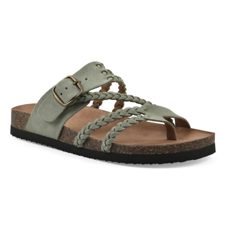 Adriana | Braided Cork Sandals