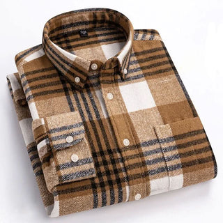 Grayson | Cotton Flannel Shirt
