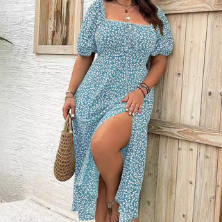 AVENNA™ - Comfy Elegant Summer Slit Dress