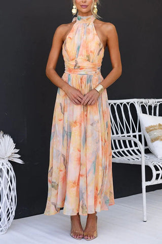 Ava™ | Printed Maxi Dress