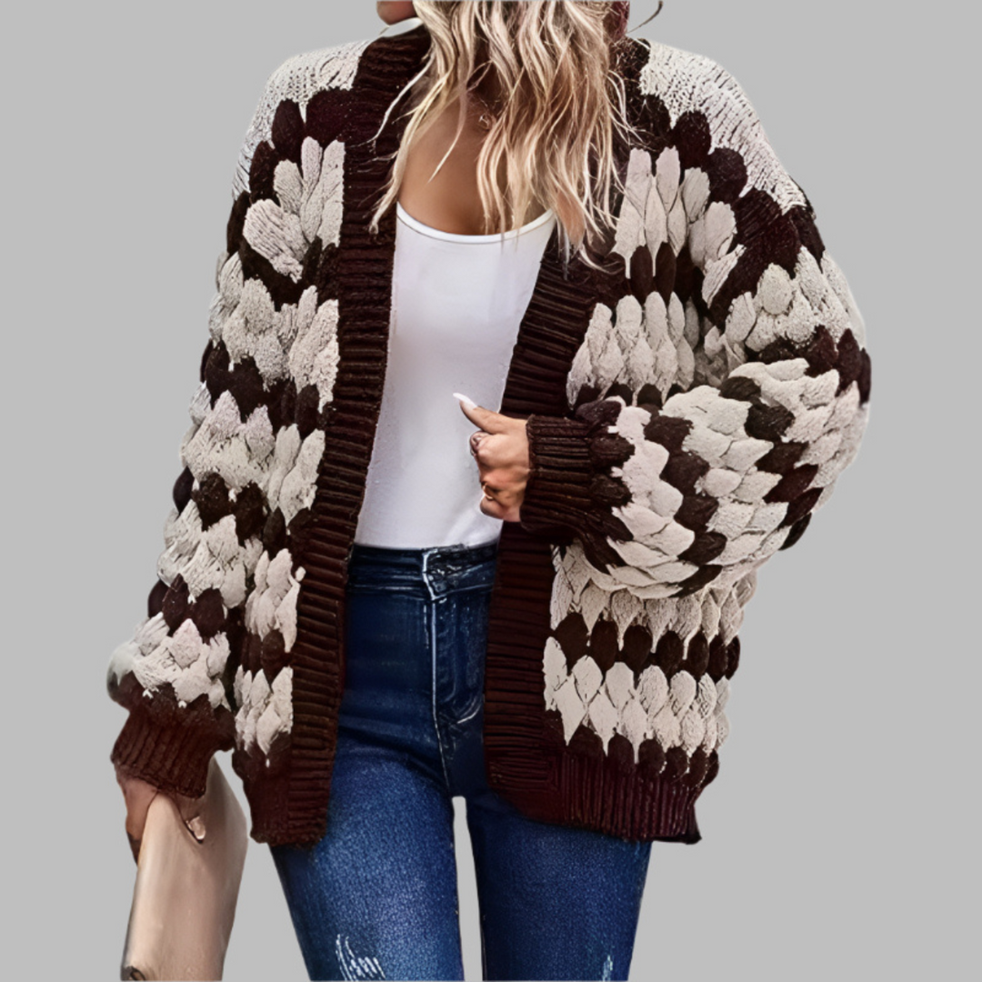 SALVACION™ - Casual Long-Sleeve Drop Shoulder Cardigan