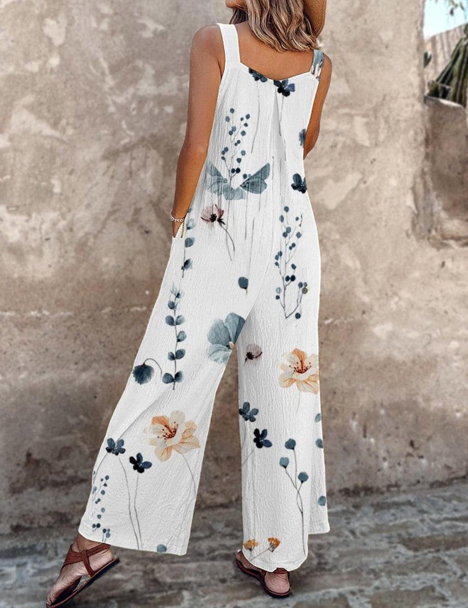 VALERIA | Comfortable Printed Jumpsuit