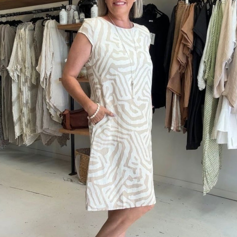 AVANILLE™ | Round Neck Summer Dress