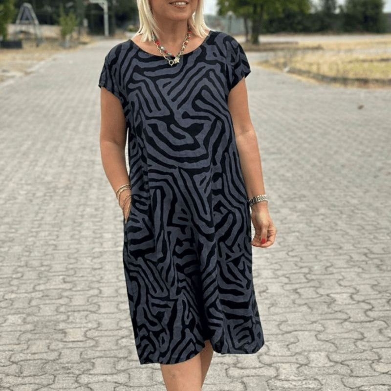 AVANILLE™ | Round Neck Summer Dress
