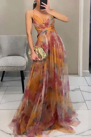 MADELINE™ | Floral Maxi Dress for Effortless Elegance
