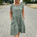AVANILLE™ | Round Neck Summer Dress