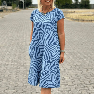 AVANILLE™ | Round Neck Summer Dress