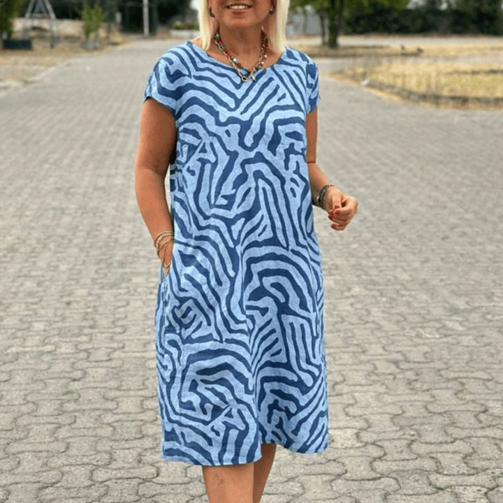 AVANILLE™ | Round Neck Summer Dress