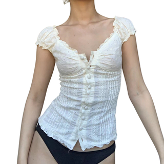 GLACY™ - Chic Floral Lace Corset Top