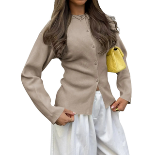 RAIKA™ - Contemporary Long-Sleeve Cardigan