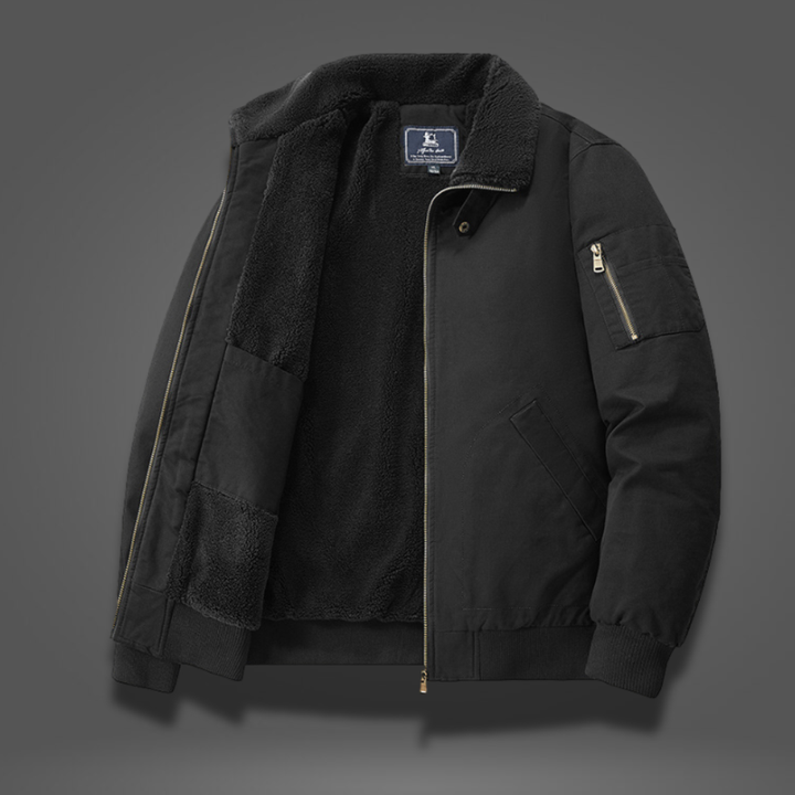 Graham | Fleece Bomber Jacket