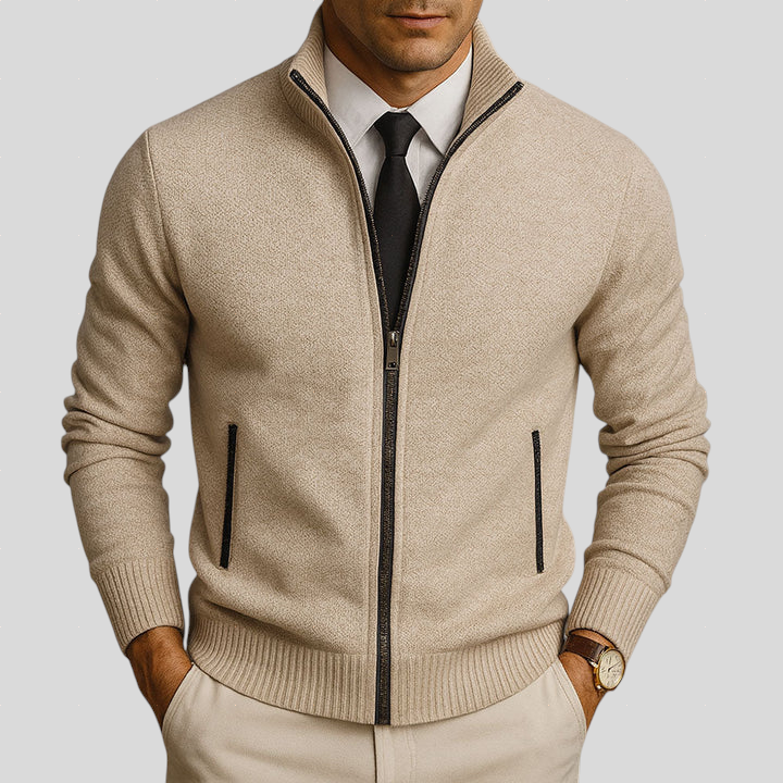 Ravino | Zip-Up Cardigan