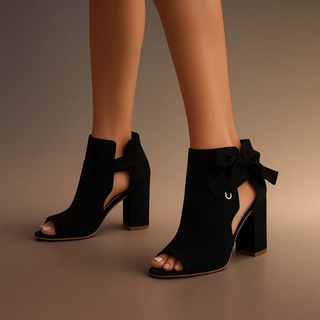 ARABELLA | Bow Detail Heeled Sandals