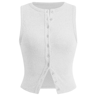 KYLIE™ - Classic Ribbed Casual Crop Top
