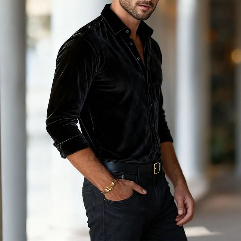 Oscar | Velvet Shirt