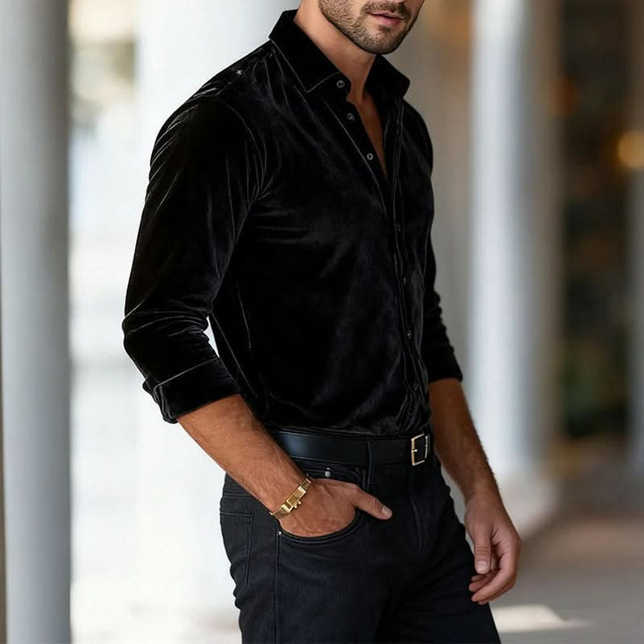 Oscar | Velvet Shirt