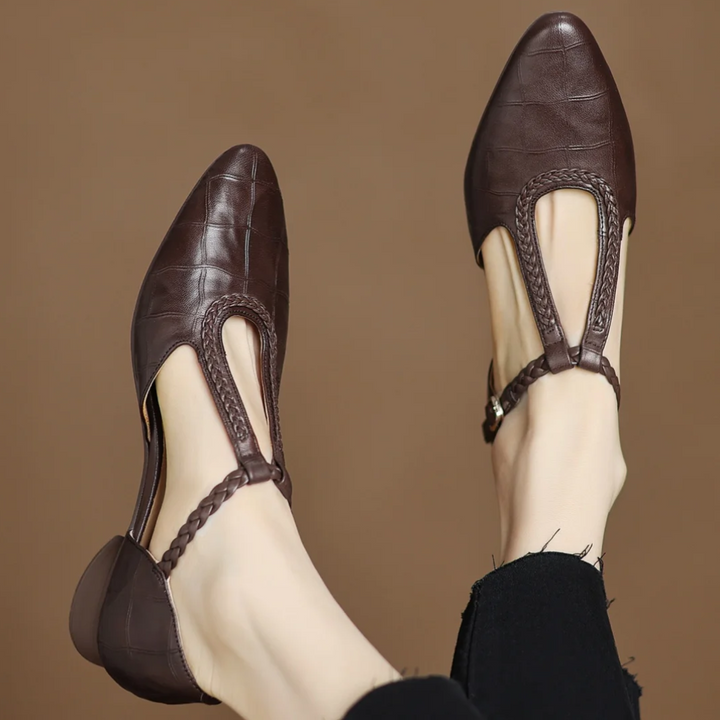 LOLA™ | Leather Mary Janes