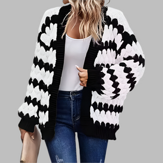 SALVACION™ - Casual Long-Sleeve Drop Shoulder Cardigan
