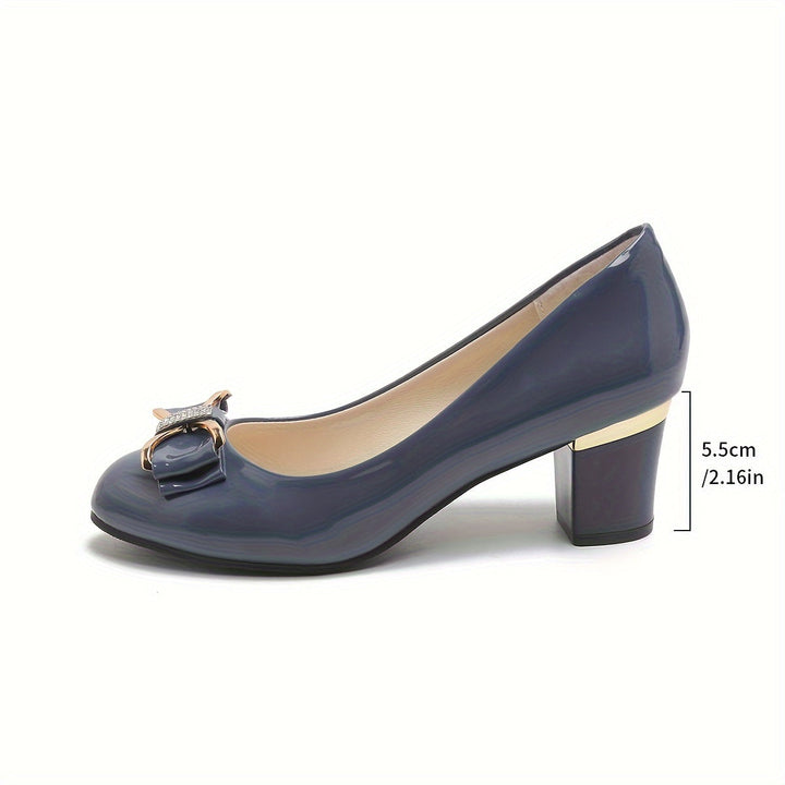 Evelyn™ | Classic Bow Heels