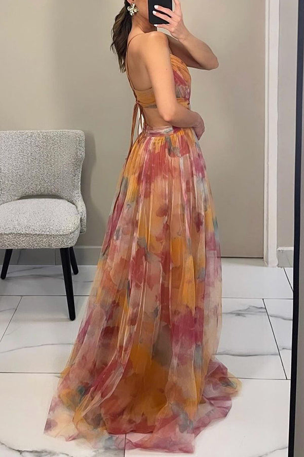 MADELINE™ | Floral Maxi Dress for Effortless Elegance