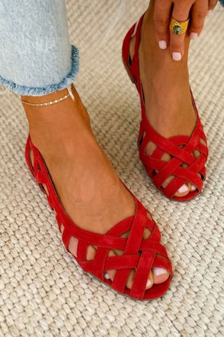 Venezia™ | Colourful Braided Flat Sandals