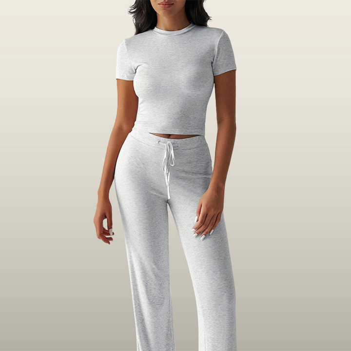 MARGARITA™ - Everyday Short-Sleeve Crop and Jogger Set