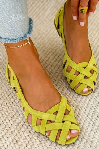 Venezia™ | Colourful Braided Flat Sandals