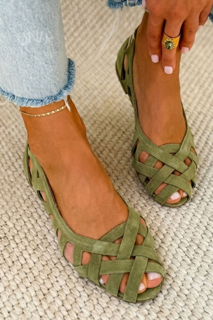 Venezia™ | Colourful Braided Flat Sandals