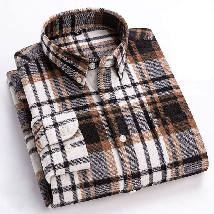 Grayson | Cotton Flannel Shirt
